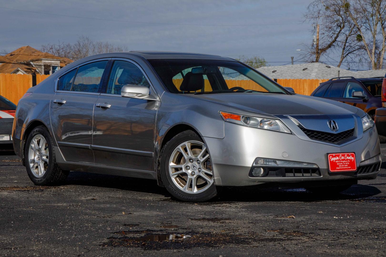 2010 SILVER ACURA TL 5-Speed AT (19UUA8F2XAA) with an 3.5L V6 SOHC 24V engine, 5-SPEED AUTOMATIC transmission, located at 420 E. Kingsbury St., Seguin, TX, 78155, (830) 401-0495, 29.581060, -97.961647 - Photo#0